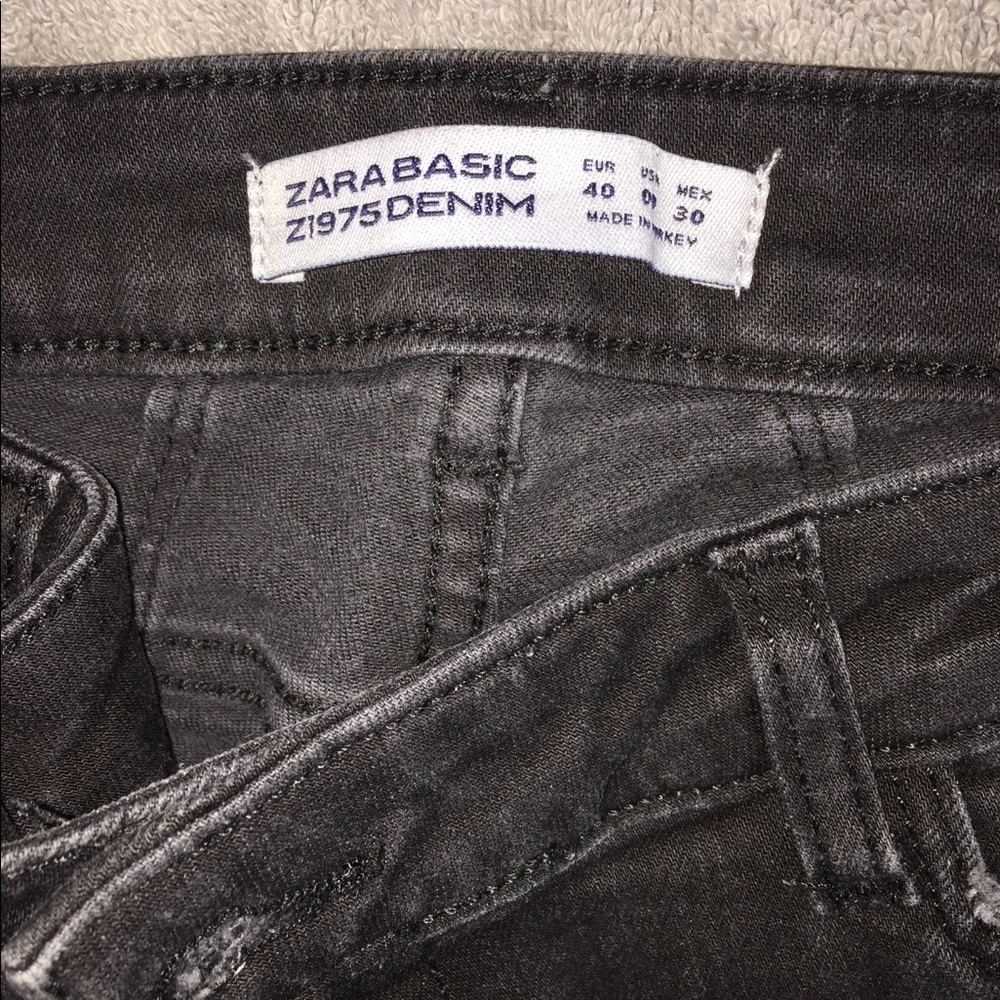 Mid-High Rise Ripped Jeans - Picture 2 of 8